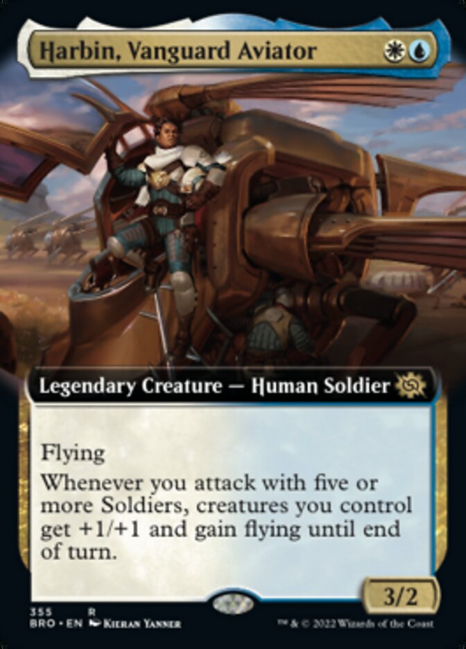 Harbin, Vanguard Aviator (Extended Art) [The Brothers' War] | The CG Realm