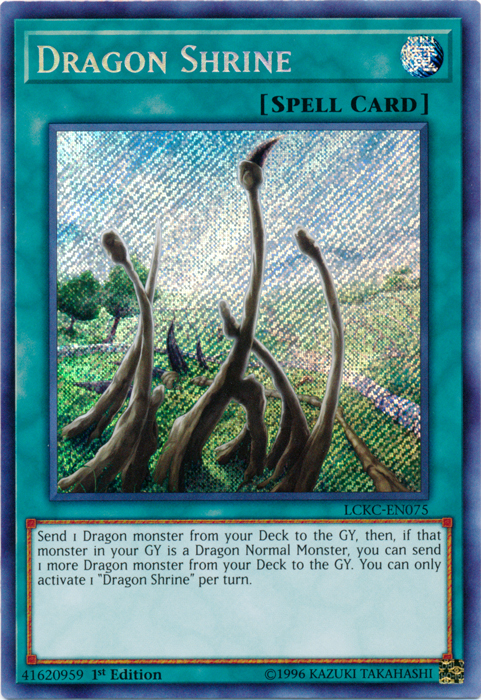 Dragon Shrine [LCKC-EN075] Secret Rare | The CG Realm