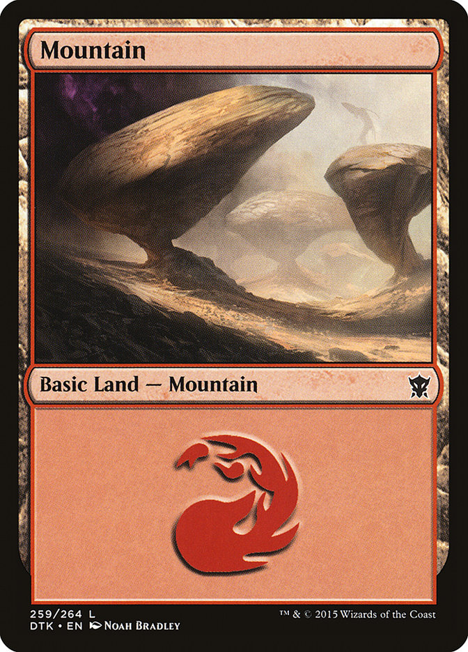 Mountain (259) [Dragons of Tarkir] | The CG Realm