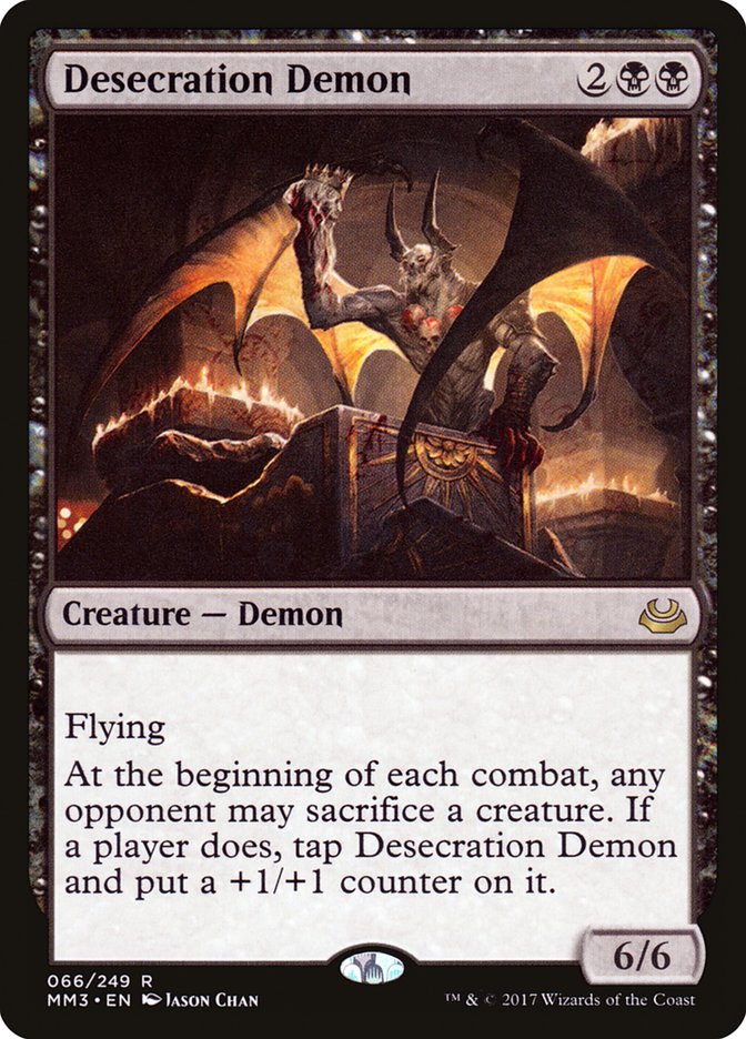 Desecration Demon [Modern Masters 2017] | The CG Realm