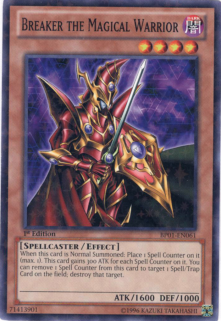 Breaker the Magical Warrior [BP01-EN061] Starfoil Rare | The CG Realm