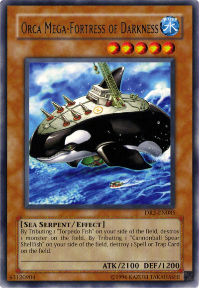 Orca Mega-Fortress of Darkness [DR2-EN085] Rare | The CG Realm