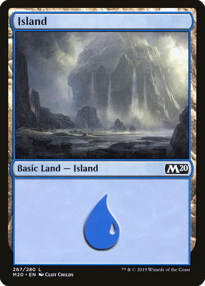 Island (267) [Core Set 2020] | The CG Realm