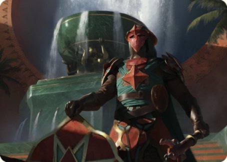 Tomakul Honor Guard Art Card [The Brothers' War Art Series] | The CG Realm