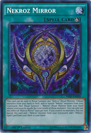 Nekroz Mirror [THSF-EN020] Secret Rare | The CG Realm