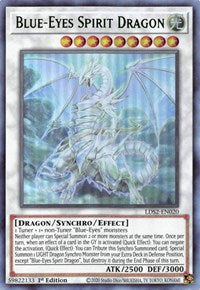 Blue-Eyes Spirit Dragon (Green) [LDS2-EN020] Ultra Rare | The CG Realm