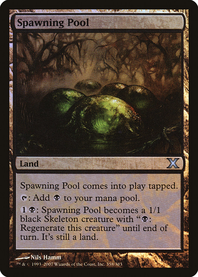 Spawning Pool (Premium Foil) [Tenth Edition] | The CG Realm