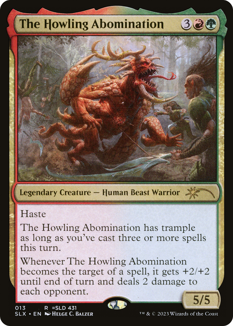 The Howling Abomination [Secret Lair: Universes Within] | The CG Realm