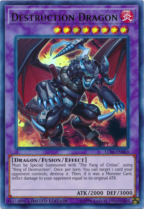 Destruction Dragon - LC06-EN003 [LC06-EN003] Ultra Rare | The CG Realm