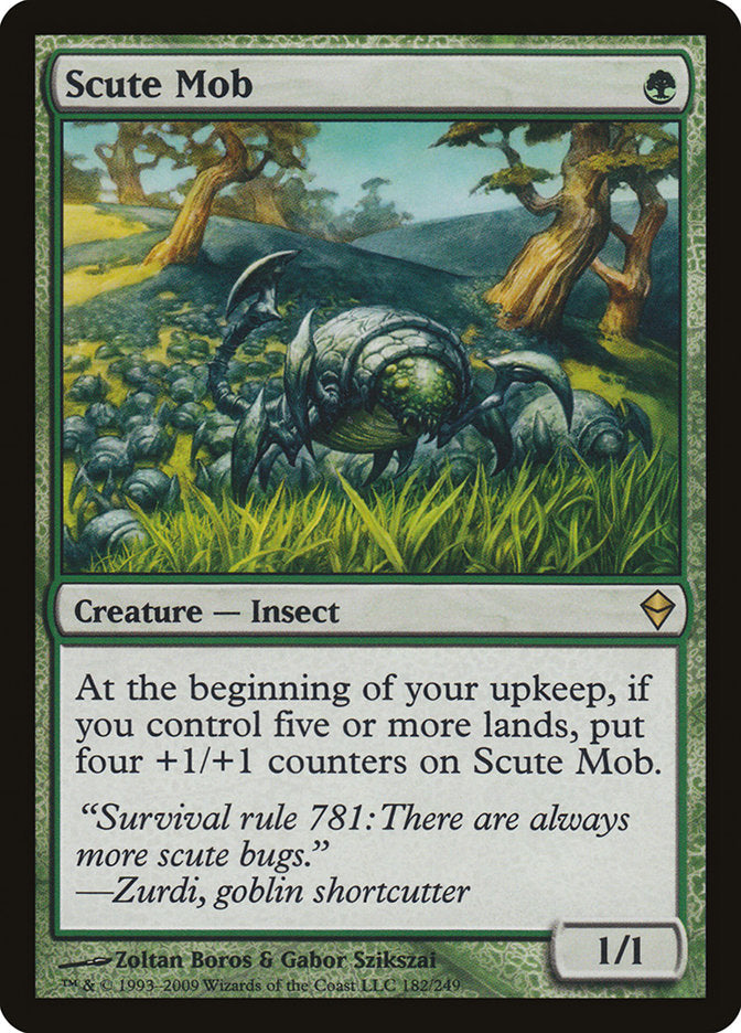 Scute Mob [Zendikar] | The CG Realm