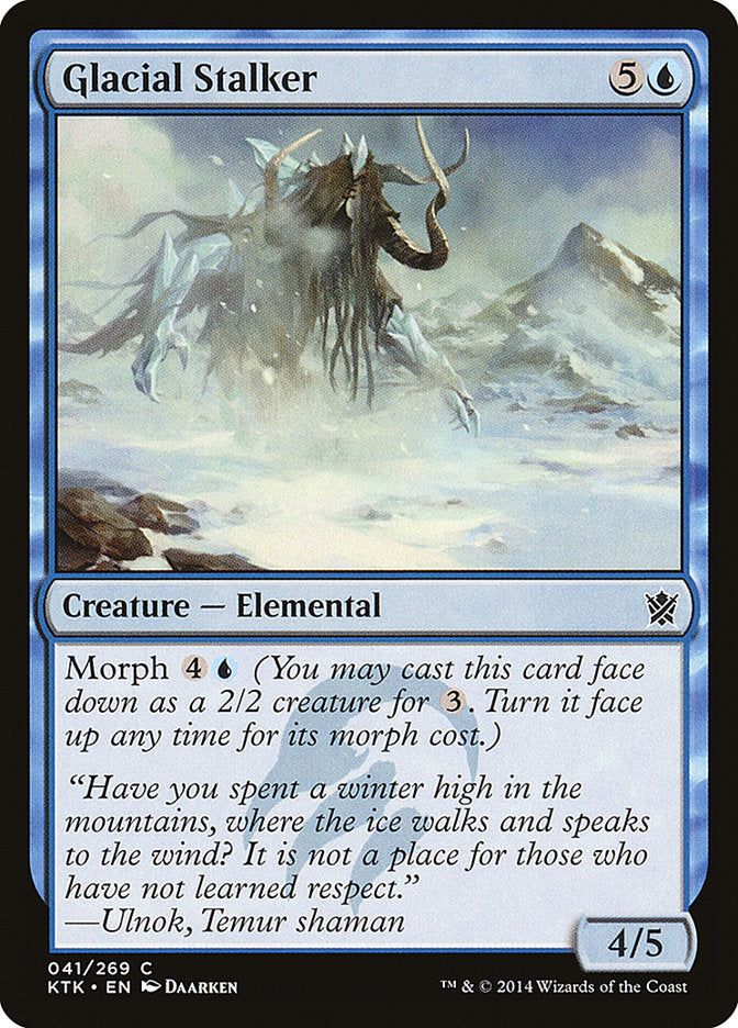 Glacial Stalker [Khans of Tarkir] | The CG Realm