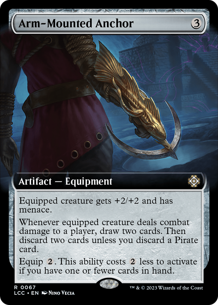 Arm-Mounted Anchor (Extended Art) [The Lost Caverns of Ixalan Commander] | The CG Realm