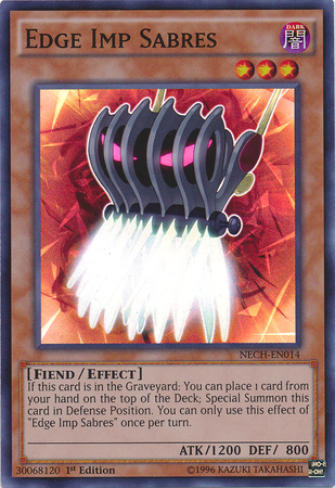 Edge Imp Sabres [NECH-EN014] Super Rare | The CG Realm