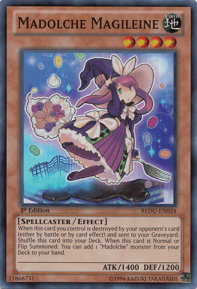 Madolche Magileine [REDU-EN024] Super Rare | The CG Realm