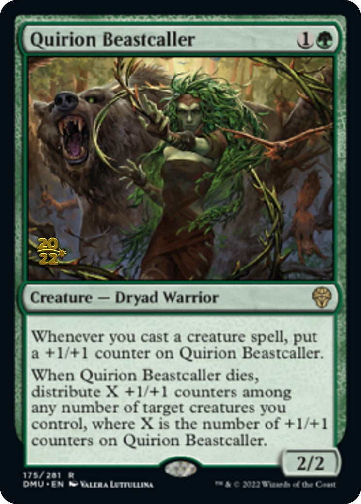 Quirion Beastcaller [Dominaria United Prerelease Promos] | The CG Realm