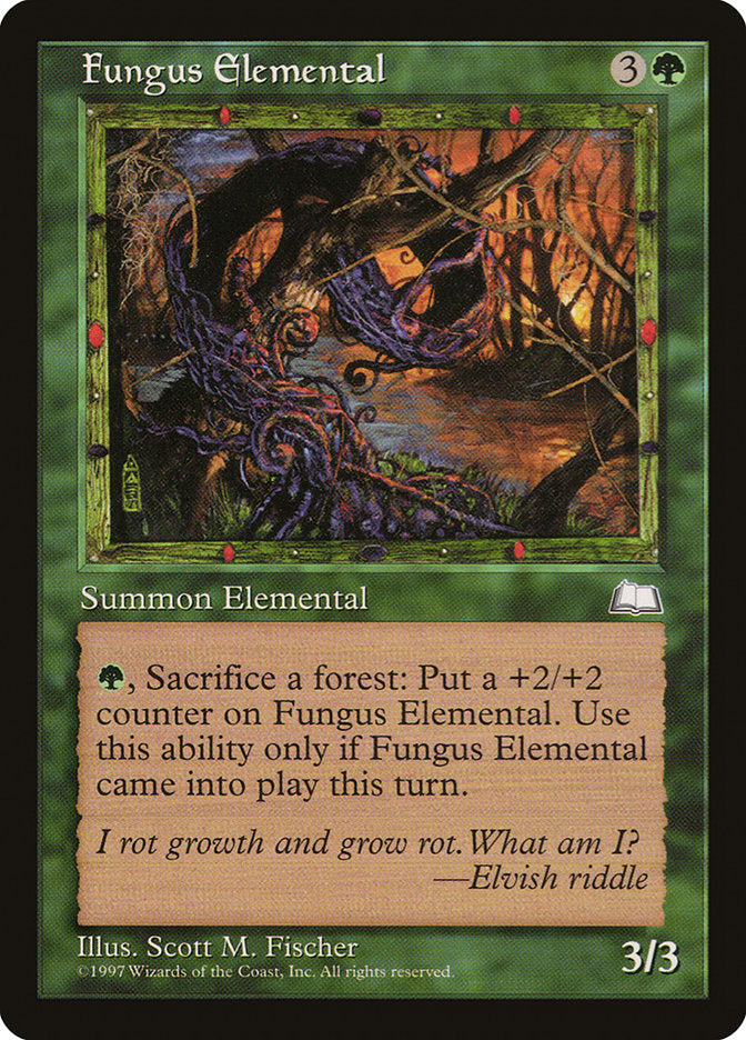 Fungus Elemental [Weatherlight] | The CG Realm