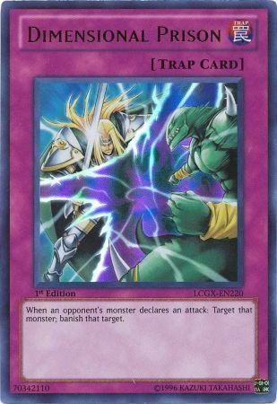 Dimensional Prison [LCGX-EN220] Ultra Rare | The CG Realm