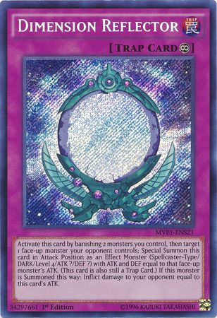 Dimension Reflector [MVP1-ENS21] Secret Rare | The CG Realm