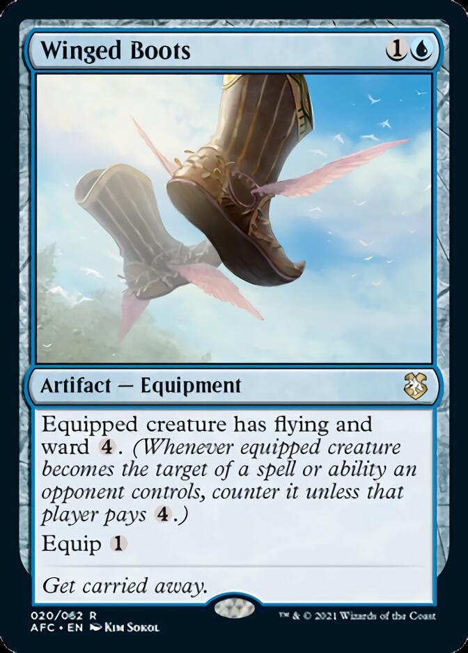 Winged Boots [Dungeons & Dragons: Adventures in the Forgotten Realms Commander] | The CG Realm