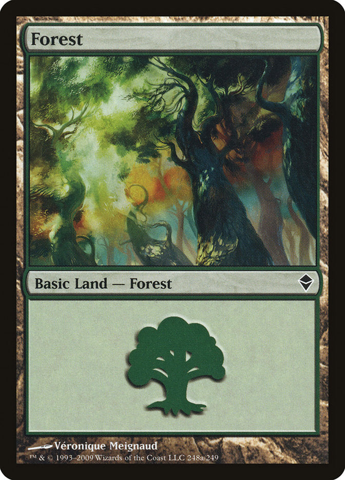 Forest (248a) [Zendikar] | The CG Realm