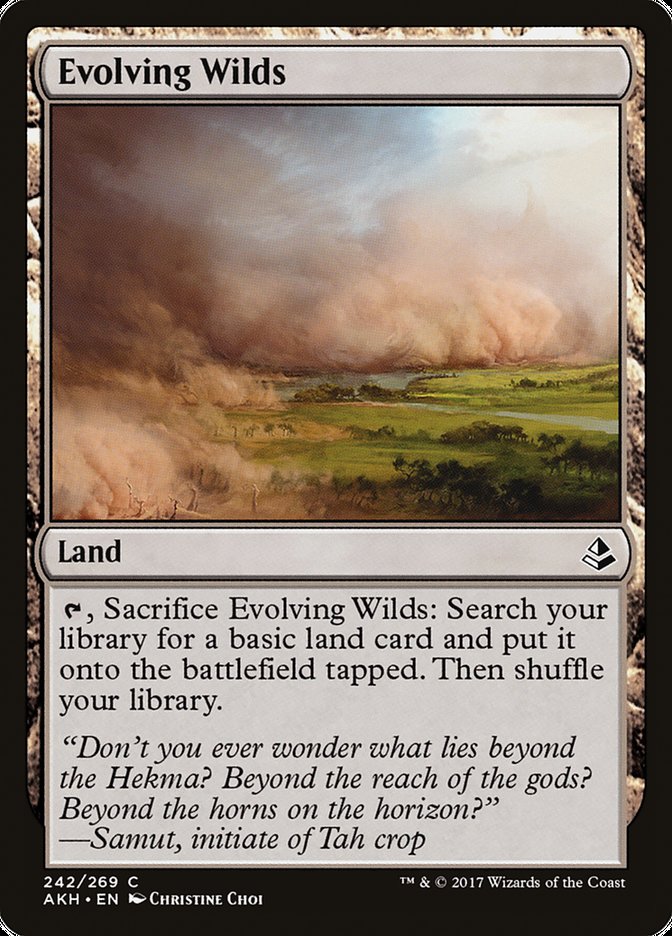 Evolving Wilds [Amonkhet] | The CG Realm