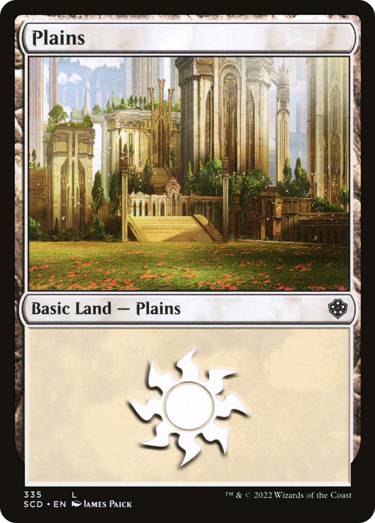 Plains (335) [Starter Commander Decks] | The CG Realm