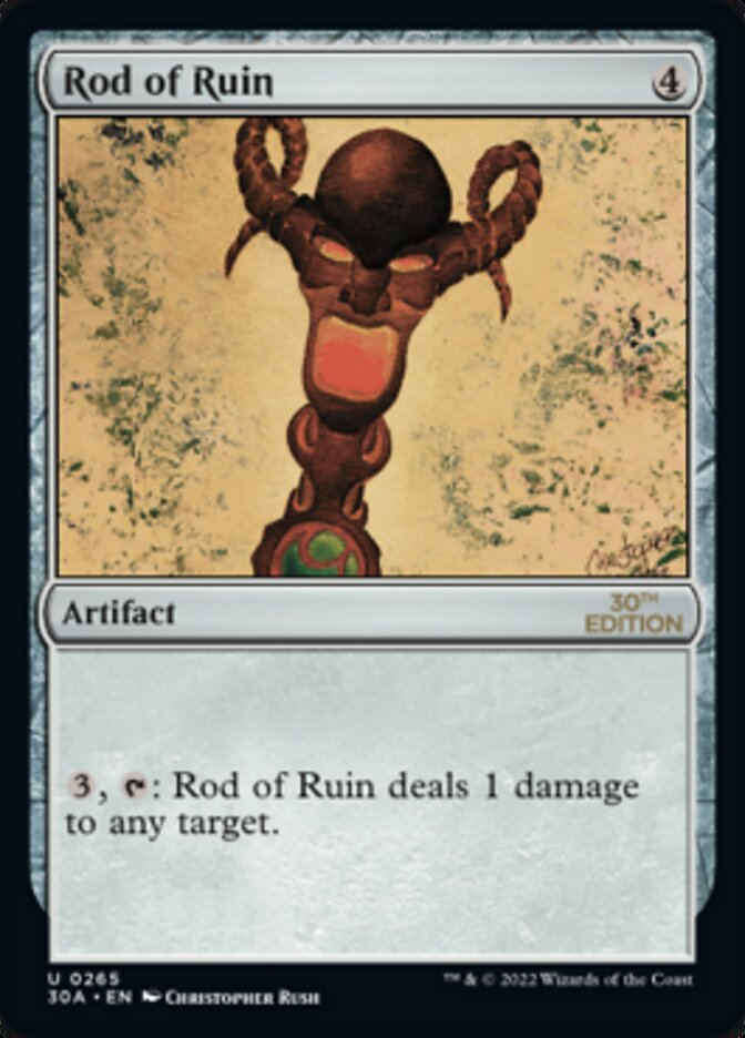 Rod of Ruin [30th Anniversary Edition] | The CG Realm