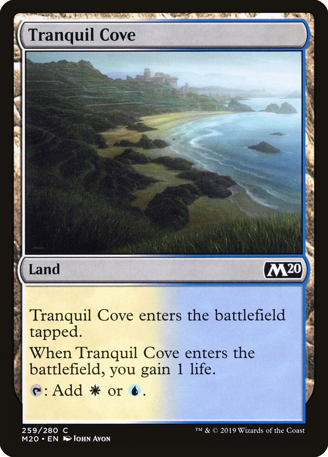 Tranquil Cove [Core Set 2020] | The CG Realm