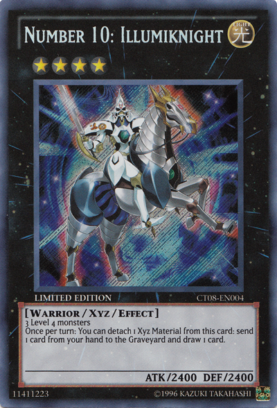 Number 10: Illumiknight [CT08-EN004] Secret Rare | The CG Realm