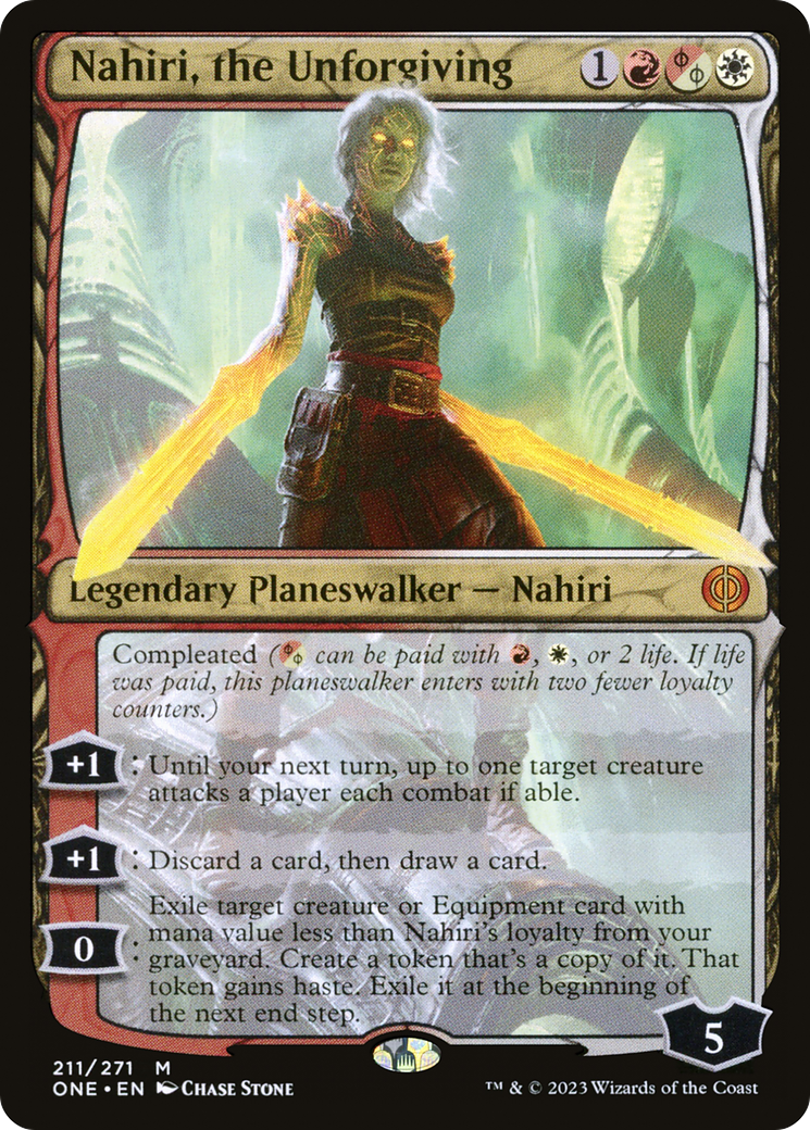 Nahiri, the Unforgiving [Phyrexia: All Will Be One] | The CG Realm