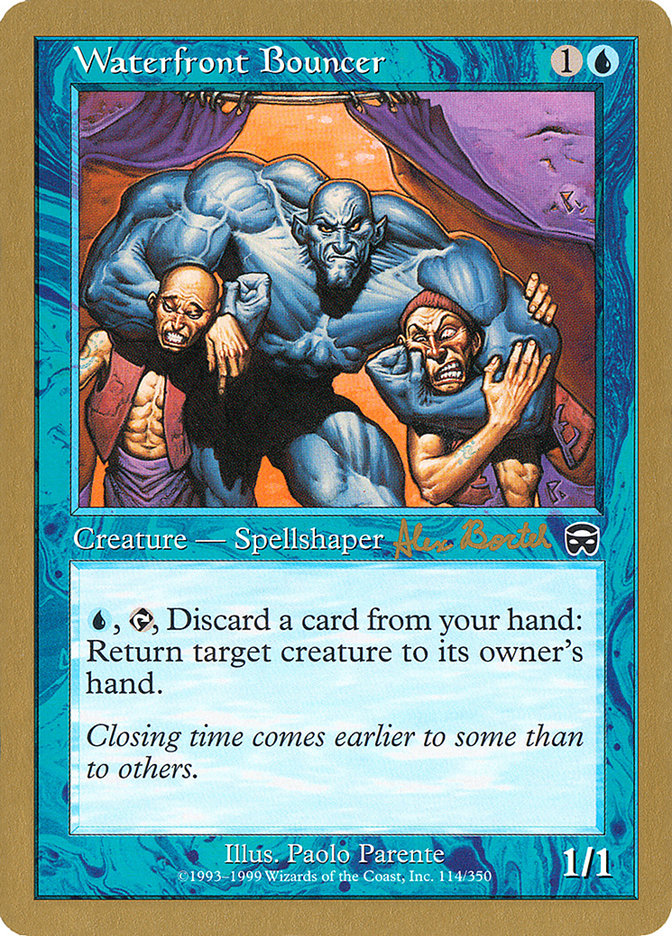 Waterfront Bouncer (Alex Borteh) [World Championship Decks 2001] | The CG Realm