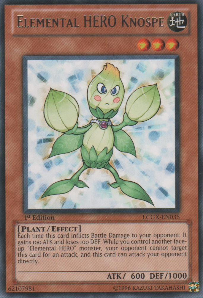 Elemental HERO Knospe [LCGX-EN035] Rare | The CG Realm