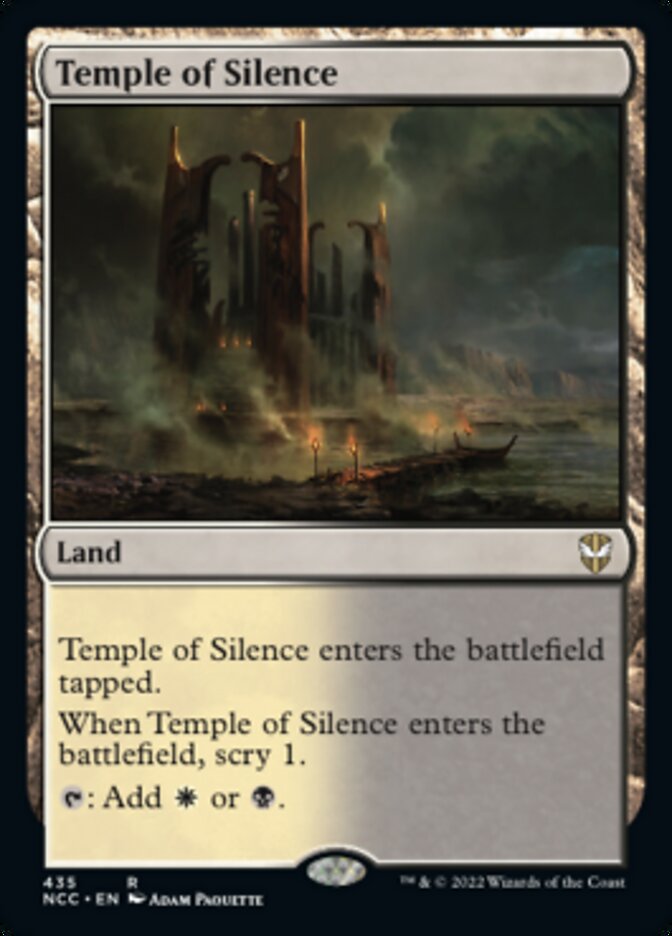 Temple of Silence [Streets of New Capenna Commander] | The CG Realm