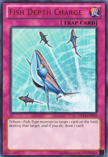 Fish Depth Charge (Red) [DL14-EN018] Rare | The CG Realm