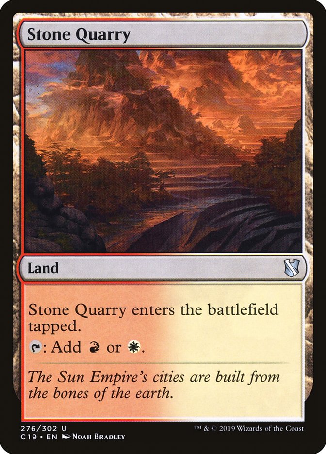 Stone Quarry [Commander 2019] | The CG Realm