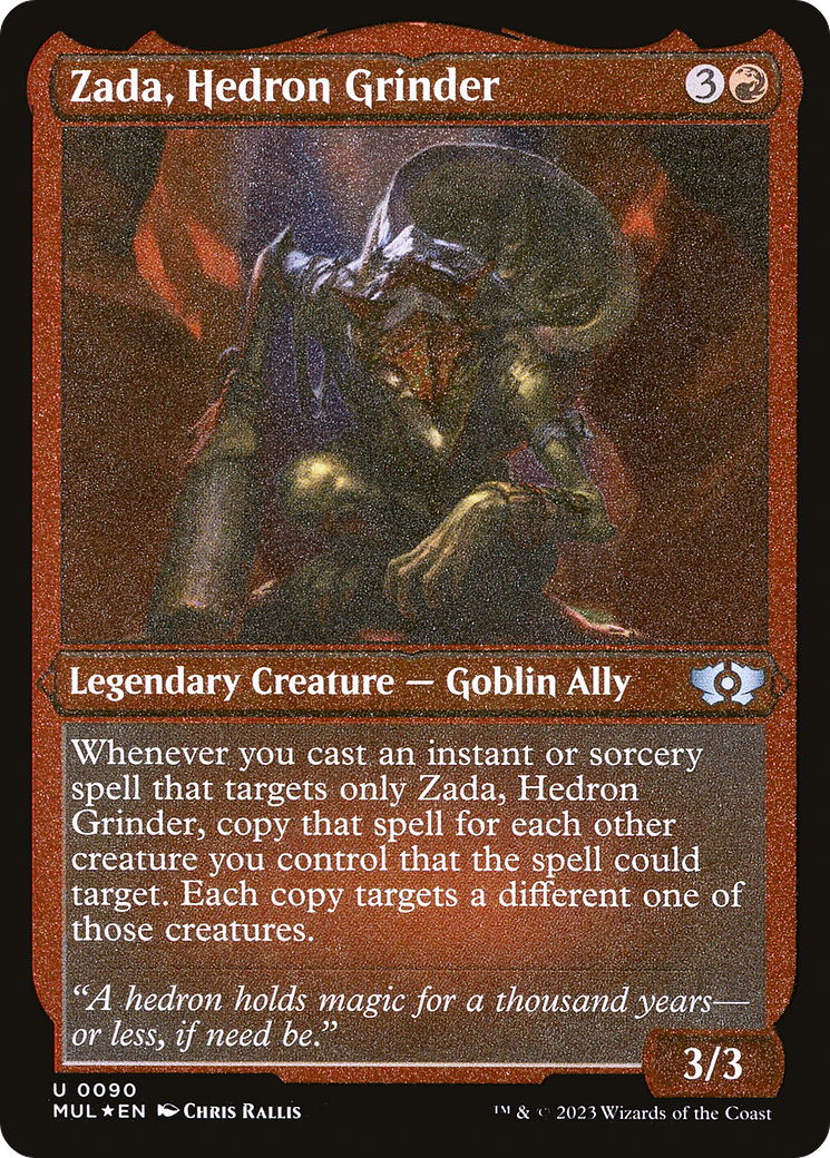 Zada, Hedron Grinder (Foil Etched) [Multiverse Legends] | The CG Realm