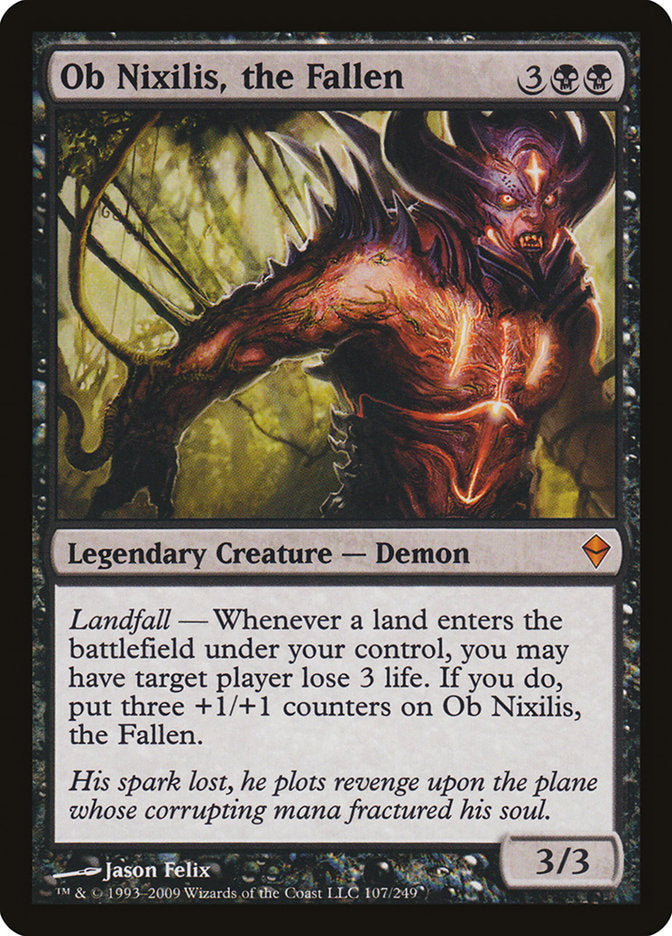 Ob Nixilis, the Fallen [Zendikar] | The CG Realm