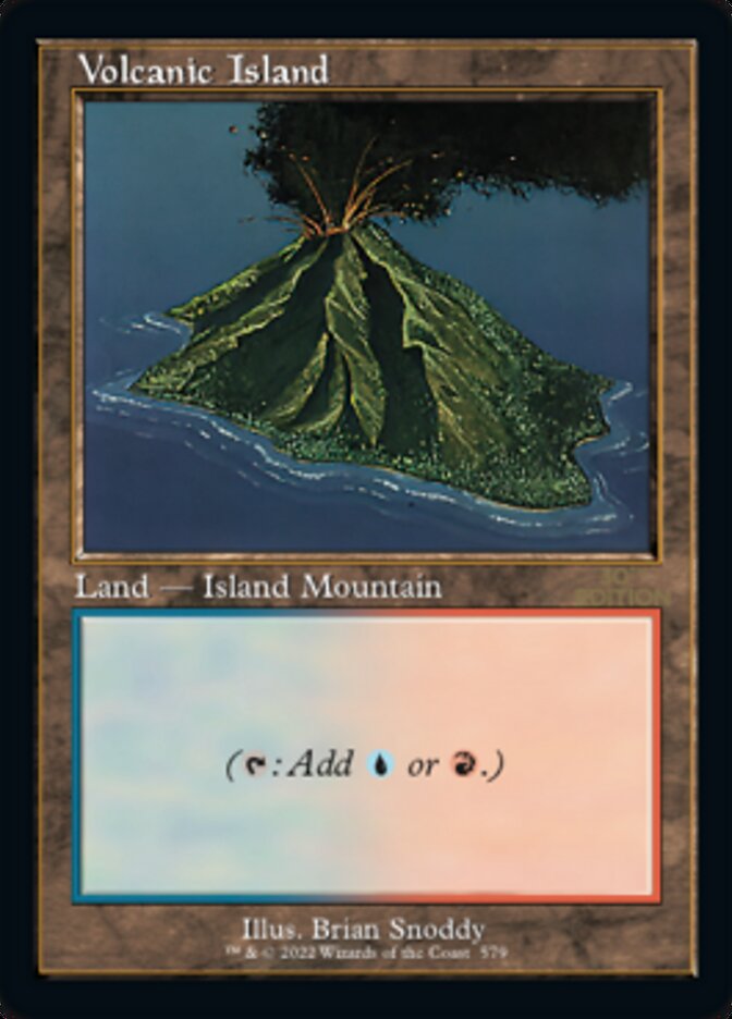 Volcanic Island (Retro) [30th Anniversary Edition] | The CG Realm