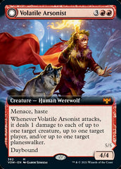 Volatile Arsonist // Dire-Strain Anarchist (Extended Art) [Innistrad: Crimson Vow] | The CG Realm