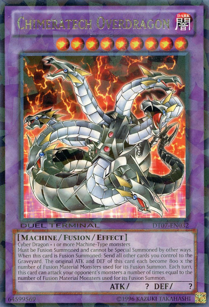 Chimeratech Overdragon [DT07-EN032] Rare | The CG Realm