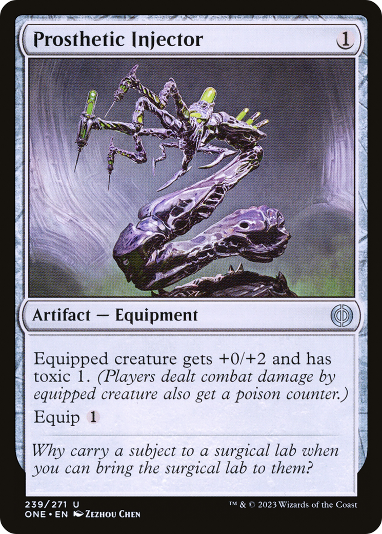 Prosthetic Injector [Phyrexia: All Will Be One] | The CG Realm