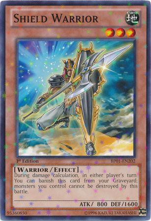 Shield Warrior [BP01-EN202] Starfoil Rare | The CG Realm