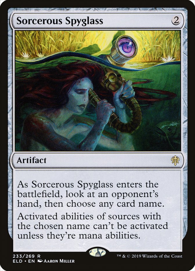 Sorcerous Spyglass [Throne of Eldraine] | The CG Realm