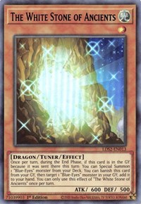 The White Stone of Ancients (Blue) [LDS2-EN013] Ultra Rare | The CG Realm