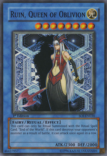 Ruin, Queen of Oblivion [SOI-EN034] Super Rare | The CG Realm