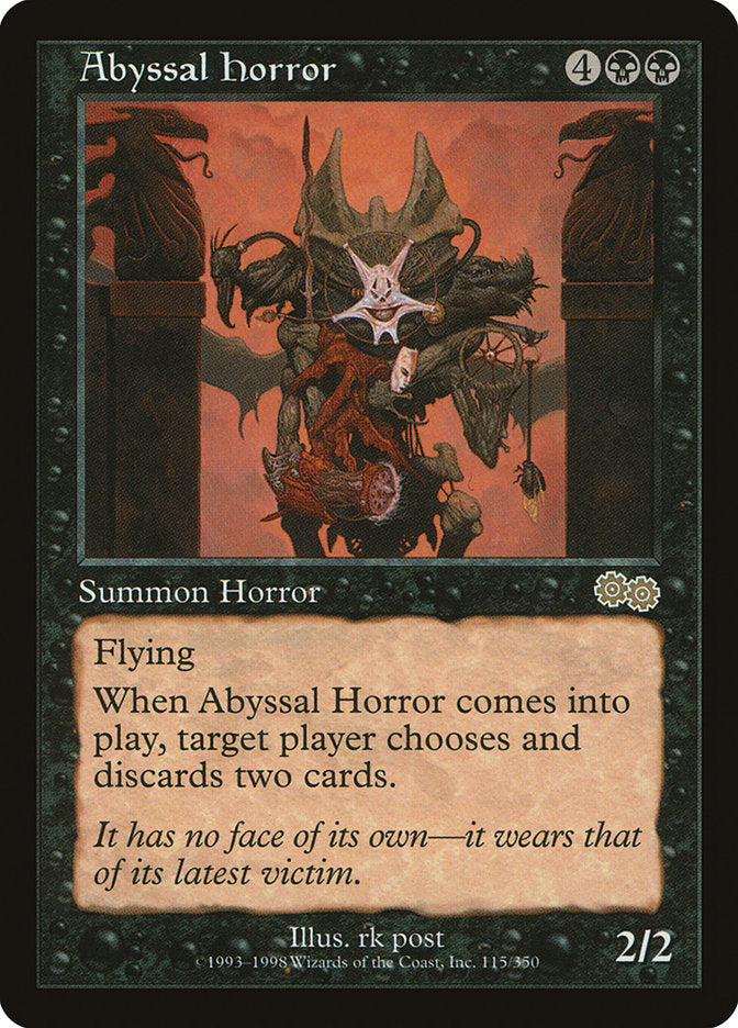 Abyssal Horror [Urza's Saga] | The CG Realm