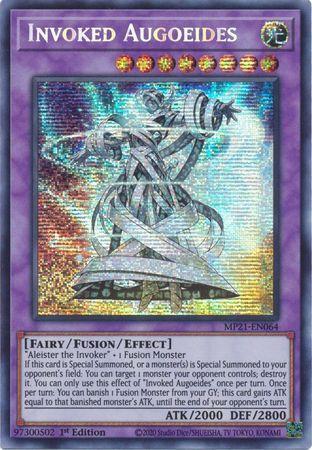 Invoked Augoeides [MP21-EN064] Prismatic Secret Rare | The CG Realm