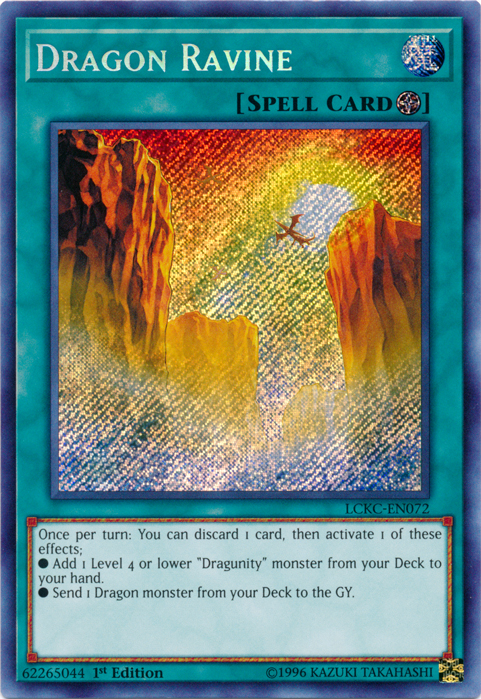 Dragon Ravine [LCKC-EN072] Secret Rare | The CG Realm