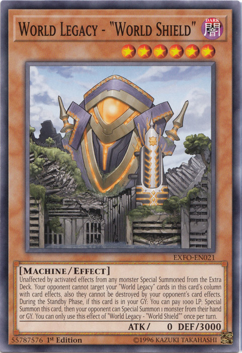 World Legacy - "World Shield" [EXFO-EN021] Common | The CG Realm