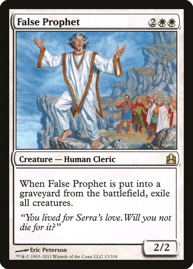 False Prophet [Commander 2011] | The CG Realm